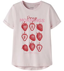 Name It T-shirt - NkfVix - Cradle Pink/Strawberries