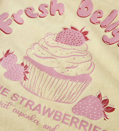 Name It T-shirt - NkfVix - Double Cream/Fresh Delights