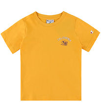 Champion T-shirt - Orange w. Print