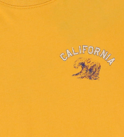 Champion T-shirt - Orange m. Print