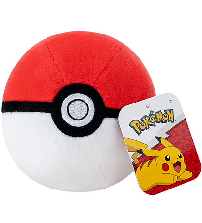 Pokémon Bamse - 10 cm - Pokeball - Assorteret