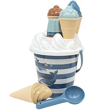 Little Dutch Strandsæt - 14 Dele - Isvaffel - Ocean World