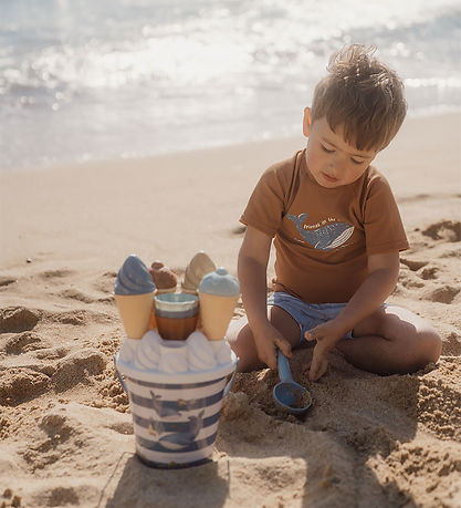 Little Dutch Strandsæt - 14 Dele - Isvaffel - Ocean World
