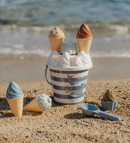 Little Dutch Strandsæt - 14 Dele - Isvaffel - Ocean World