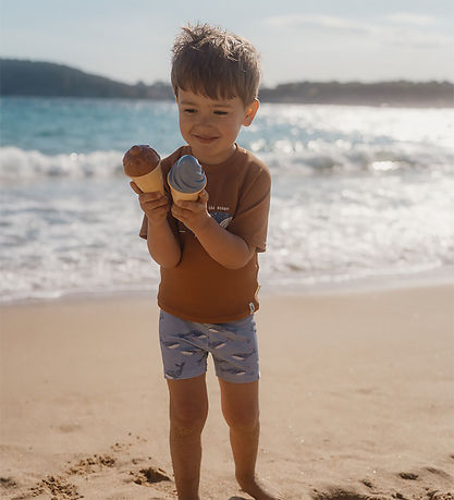 Little Dutch Strandsæt - 14 Dele - Isvaffel - Ocean World