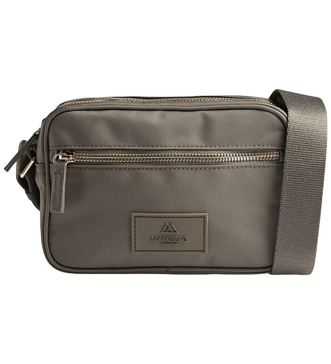 Markberg Skuldertaske - BlockMBG - Walnut/ Gold