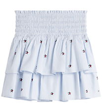 Tommy Hilfiger Nederdel - Sweet Blue Stripes