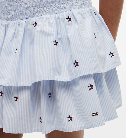 Tommy Hilfiger Nederdel - Sweet Blue Stripes