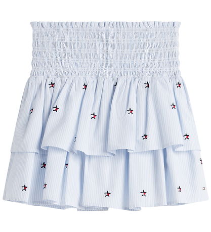 Tommy Hilfiger Nederdel - Sweet Blue Stripes