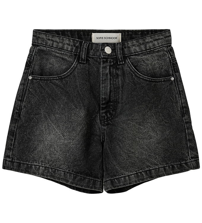 Sofie Schnoor Shorts - Denim - GabriellaSY - Washed Black