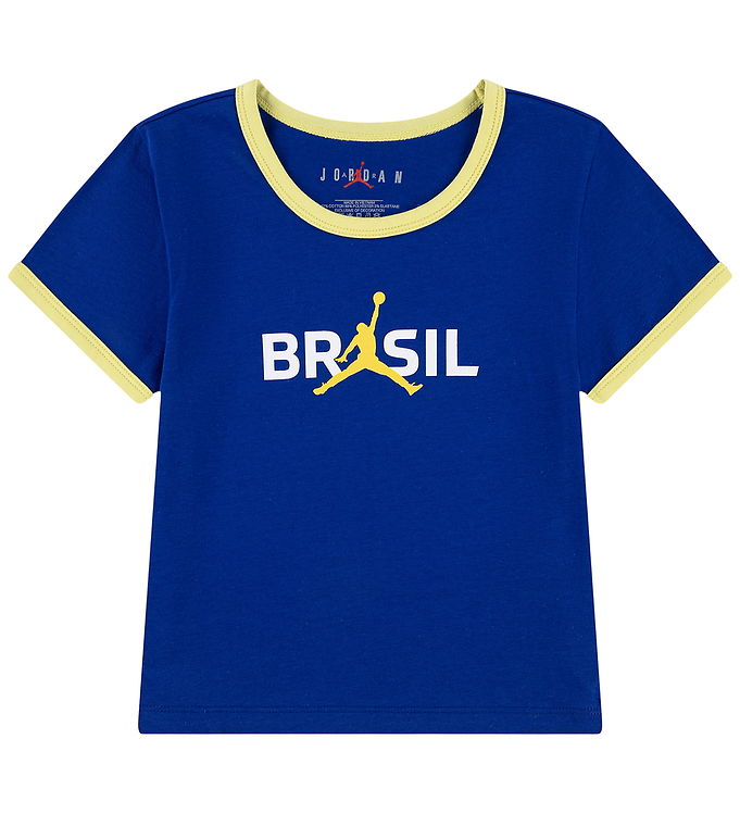 Jordan T-shirt - Brasil - Retro Graphic - Old Royal m. Print