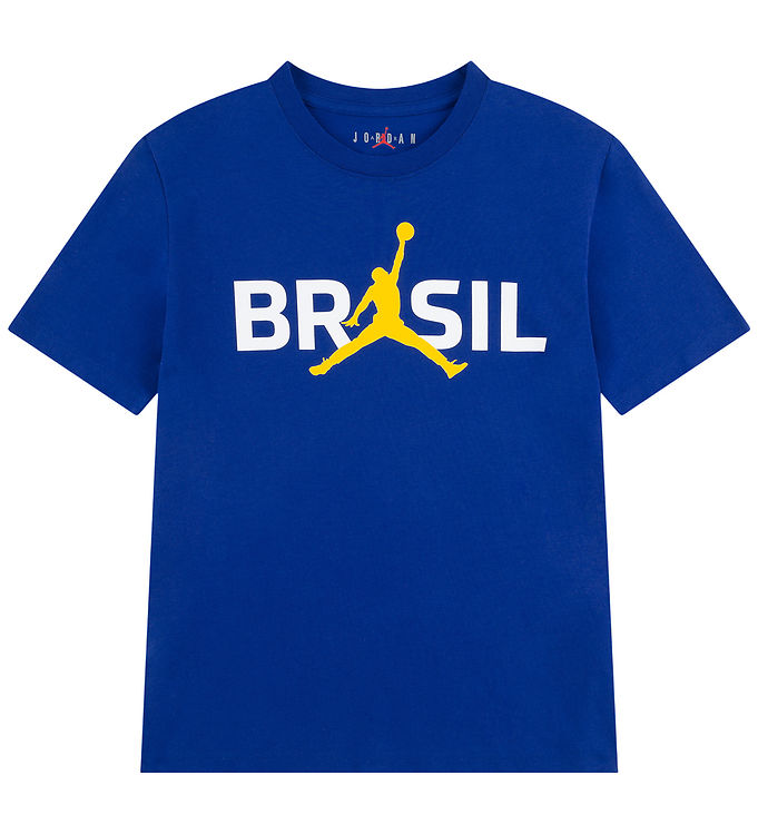 Jordan T-shirt - Brasil - Old Royal m. Print