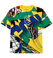 Jordan T-shirt - Varsity Maize m. Print