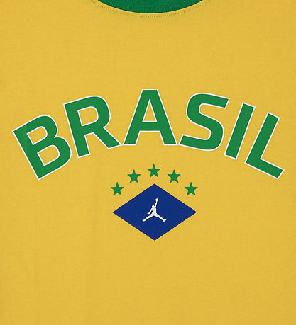 Jordan T-shirt - Varsity Maize m. Print