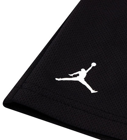 Jordan Shortssæt - Mesh - Sort/ Rød