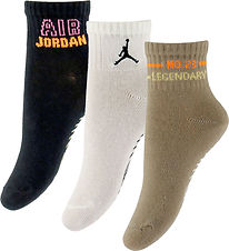 Jordan Ankelstrømper - 3-pak - Quater - Khaki