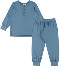 Joha Nattøj - 2-delt - Bambus - Blå