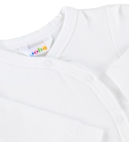 Joha Slå-om Body l/æ - Bambus - Hvid