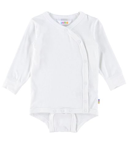 Joha Slå-om Body l/æ - Bambus - Hvid