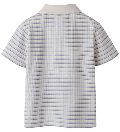 Lil Atelier Polo - Rib - Loose - NmmHaldur - Coconut Milk/Dusty 