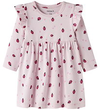 Name It Kjóll - NbfHaline - Vagga Bleikt