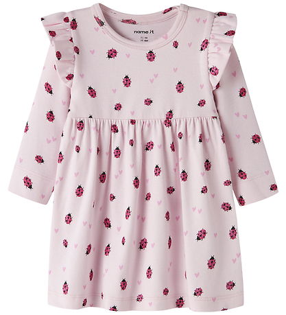 Name It Kjole - NbfHaline - Cradle Pink