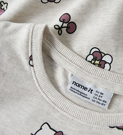 Name It Sweatshirt - NmfAsa - Peyote Melange