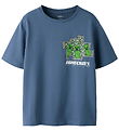 Name It T-shirt - Minecraft - NkmAsant - Vintage Indigo