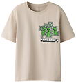 Name It T-shirt - Minecraft - NkmAsant - Chateau Gray