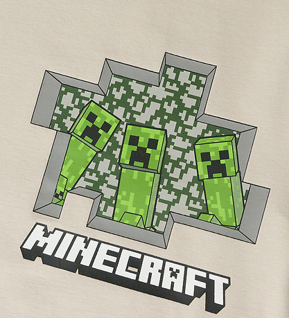 Name It T-shirt - Minecraft - NkmAsant - Chateau Gray