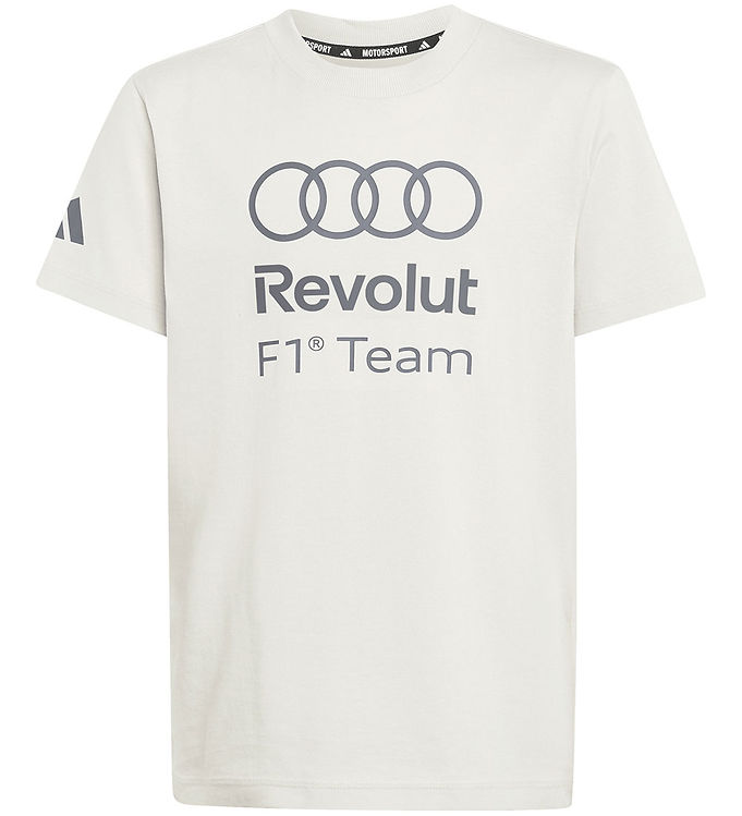 adidas Performance T-shirt - Audi/Revolut F1 Team DNA - Chalk Pe