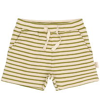 Petit Piao Shorts - Modal - PpSky - Mosstone Striped