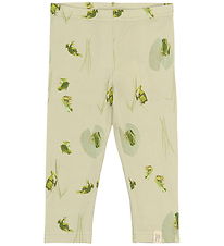 Petit Piao Leggings - PpSky - Tidal Foam Frog AOP