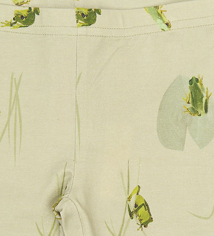 Petit Piao Leggings - PpSky - Tidal Foam Frog AOP