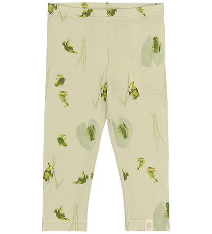 Petit Piao Leggings - PpSky - Tidal Foam Frog AOP