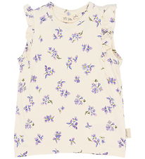 Petit Piao Bluse - PpStar - Eggnog Viola AOP