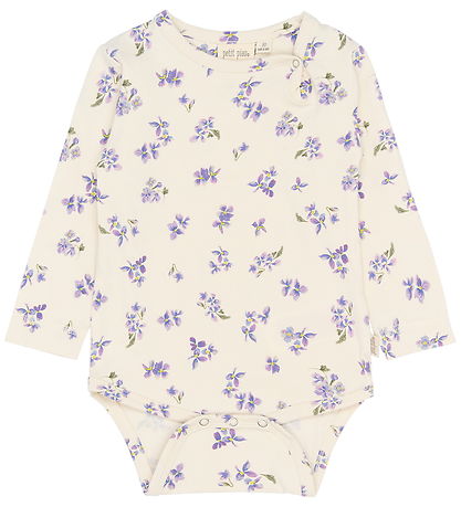 Petit Piao body l/æ - PpStar - Eggnog Viola AOP