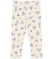 Petit Piao Leggings - Ppstar - Eggnog Viola AOP