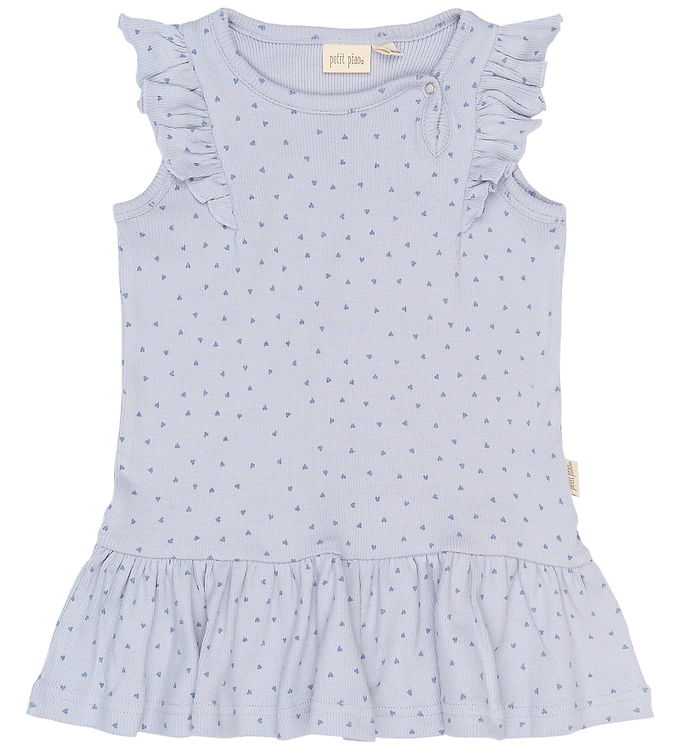 Petit Piao Kjole - Rib/Modal - PpSonja - Cosmic Sky Heart AOP