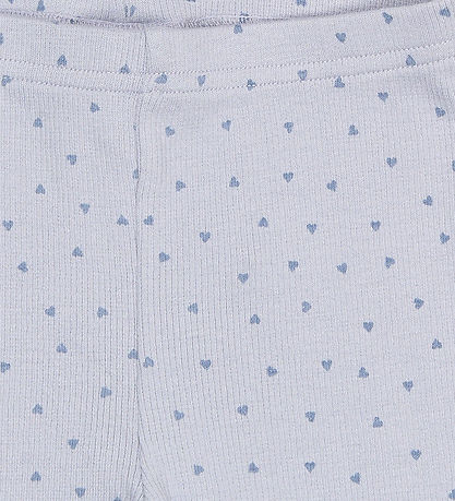 Petit Piao Leggings - Rib/Modal - PpSonja - Cosmic Sky Heart AOP