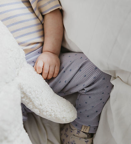 Petit Piao Leggings - Rib/Modal - PpSonja - Cosmic Sky Heart AOP