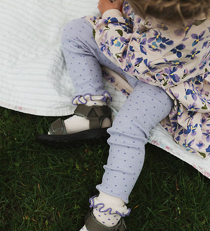 Petit Piao Leggings - Rib/Modal - PpSonja - Cosmic Sky Heart AOP