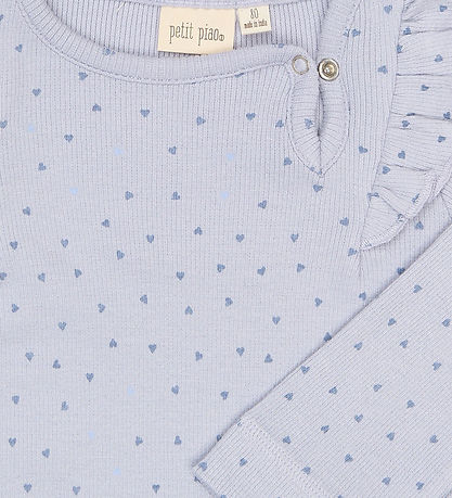 Petit Piao Body l/æ - Rib/Modal - PpSonja - Cosmic Sky Heart AOP