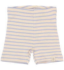 Petit Piao Shorts - PpSky Bike Shorts - Cosmic Sky Striped