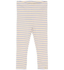 Petit Piao Leggings - Rib/Modal - PpSky - Cosmic Sky Striped