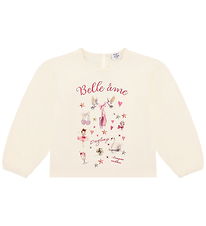 Hust and Claire T-shirt -  HCAlma Belle A'me -  Ivory