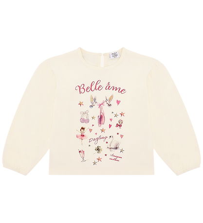 Hust and Claire T-shirt -  HCAlma Belle A'me -  Ivory