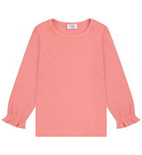 Hust and Claire T-shirt -  HCAlma Solid Rib - Sorbet