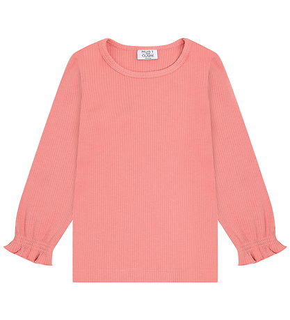 Hust and Claire T-shirt -  HCAlma Solid Rib - Sorbet