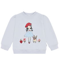 Hust and Claire Sweatshirt - HCSicillia French Girl - A Bit Blue